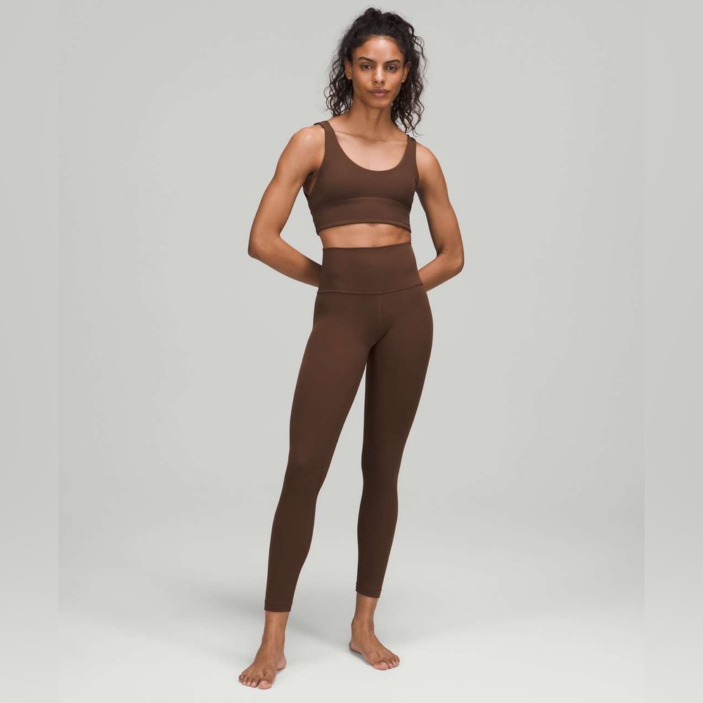 Lululemon align leggings 25 inch Java brown